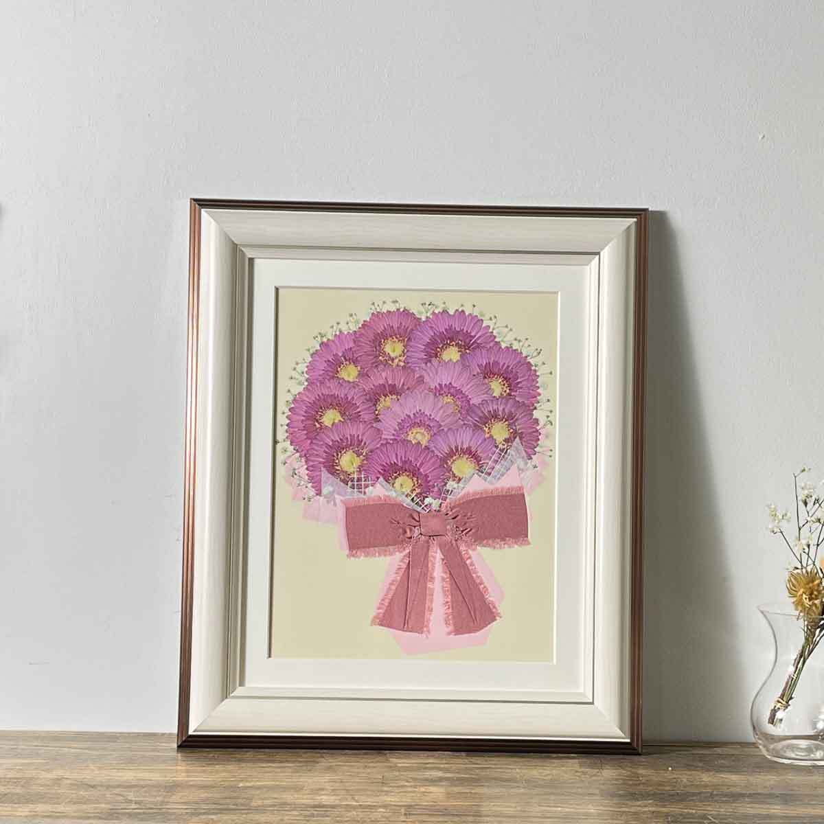 押し花 36額サイズ】【1品種】※バラなど【13〜25本】【 押し花】③｜押し花