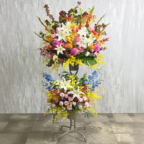 スタンド花　2段