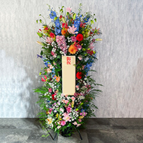 タワー型スタンド花