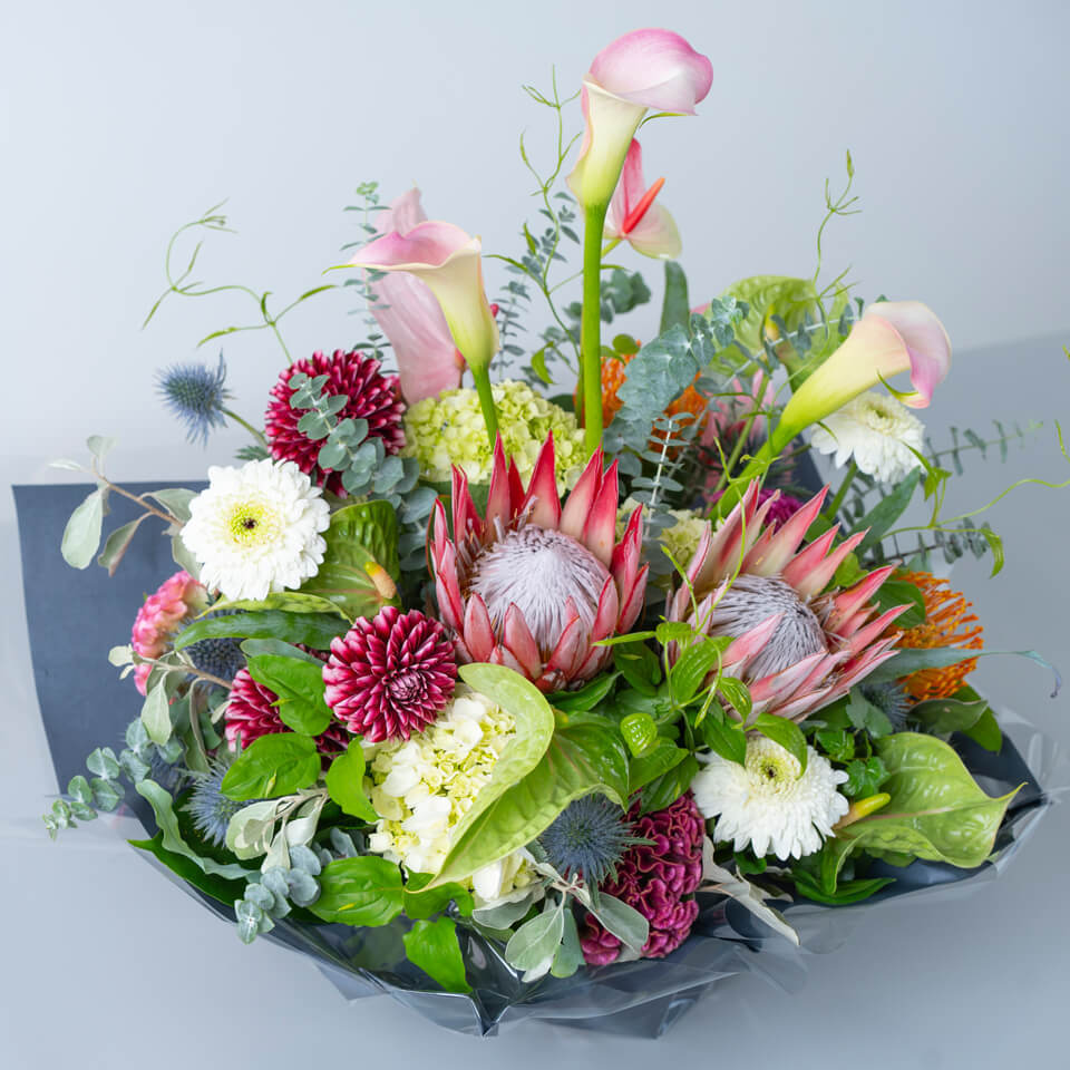 ネイティブフラワーのアレンジメント | 広島花屋オンラインショップ花将