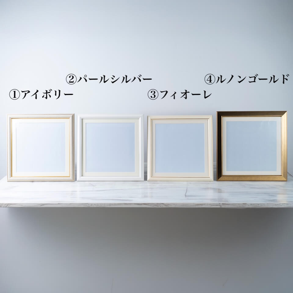 36額スクエアサイズ】バラ12本などハート型、丸型の押し花⑤ | 広島
