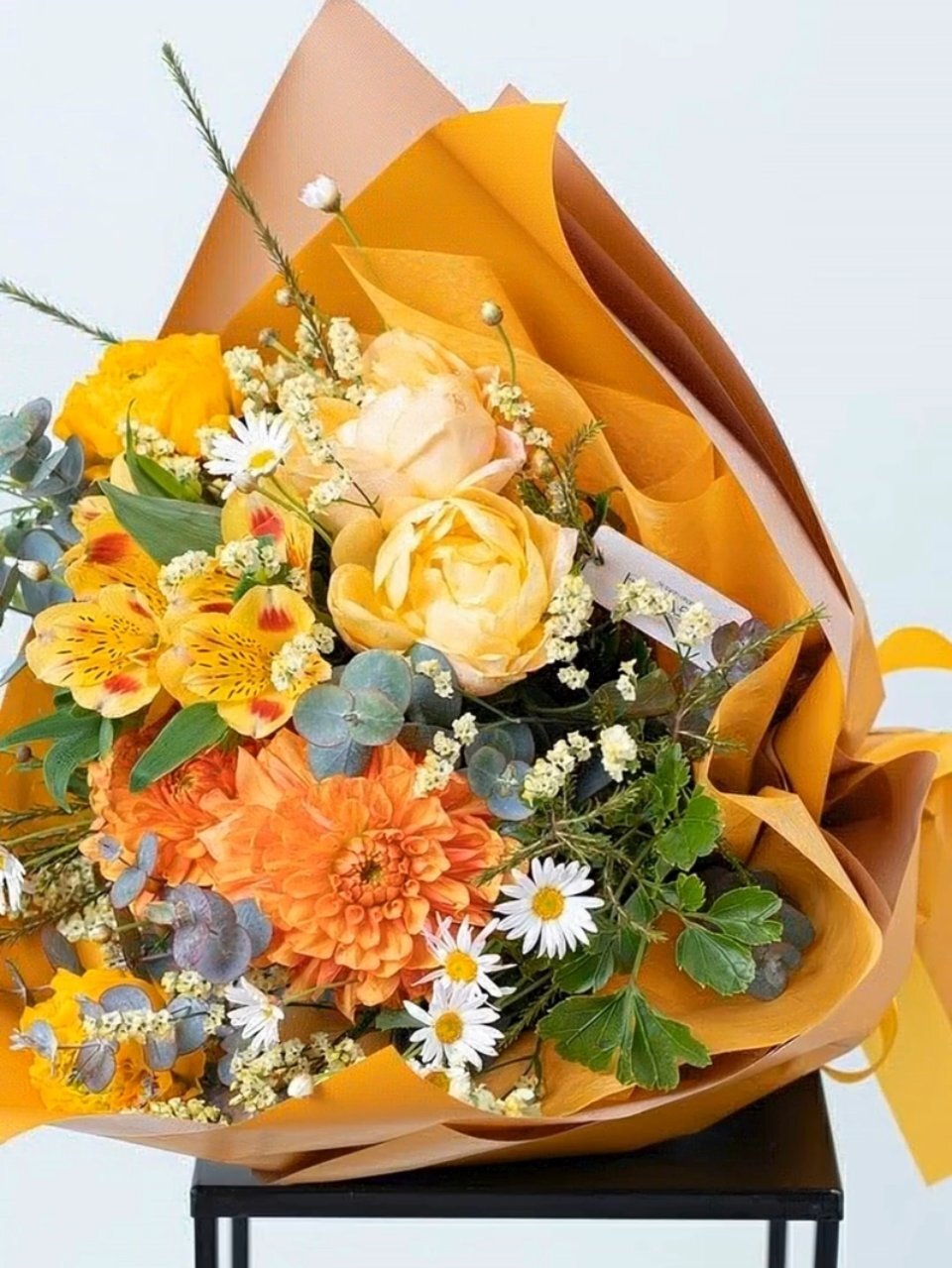 季節のお任せ ビタミンカラー花束 | 広島花屋オンラインショップ花将