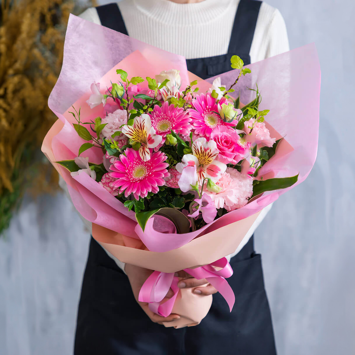 広島の花屋 花将の花束